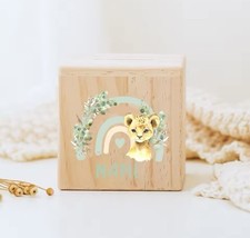 Spardose holz personalisiert gebraucht kaufen  Karlsbad