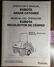 Kubota gck54 227z for sale  Niagara Falls
