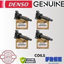 4x Bobinas de Ignição DENSO Compatível com Toyota Pontiac Chevrolet 2000-2008 1.8L 90919-02239 comprar usado  Enviando para Brazil