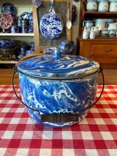 Antique blue white for sale  Redding