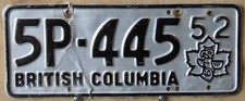 British columbia license for sale  Kuna
