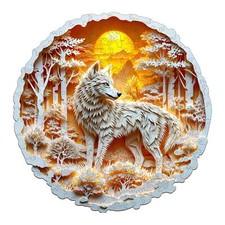 Puzzle bois loup d'occasion  Lyon I