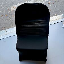 Black spandex chair for sale  Cowpens