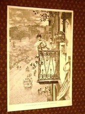 Amore balcone acquerello usato  Villarosa