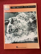 RAGE AGAINST THE MACHINE BAIXO MÚSICA PARTITURA GUIA LIVRO SEM RESERVA EM PERFEITO ESTADO FREEPOST comprar usado  Enviando para Brazil