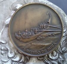 251024# Barco medalha bronze saveiro de mira histórico (rio minho), usado comprar usado  Enviando para Brazil
