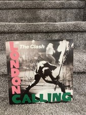 THE CLASH AUTOGRAFADO LP VINIL LONDRES CHAMANDO PAUL SIMONON *RARO* comprar usado  Enviando para Brazil