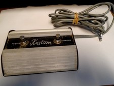 Interruptor de pé vintage 1970 Kustom 2 botões - reverb/tremolo comprar usado Interruptor de pé vintage 1970 Kustom 2 botões - reverb/tremolo comprar usado  Enviando para Brazil