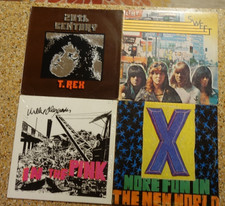 Usado, 4 LP Vinyl Record Lot - 70s 80s Hard Rock Punk SWEET John Doe T REX W. Alexander comprar usado  Enviando para Brazil