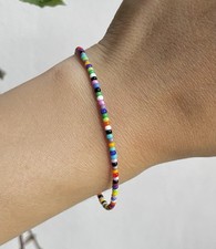 Colorful boho beaded for sale  WITNEY