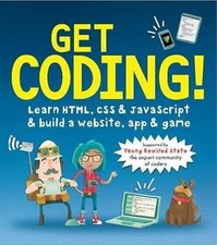 Get Coding! Learn HTML, CSS, and JavaScript and Build a Website, App, and Game,  comprar usado Get Coding! Learn HTML, CSS, and JavaScript and Build a Website, App, and Game,  comprar usado  Enviando para Brazil