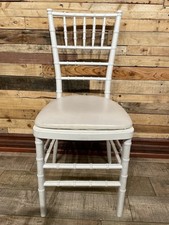 White resin chiavari for sale  Staten Island