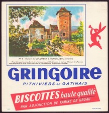 Buvard gringoire biscottes d'occasion  Bellegarde