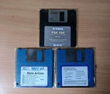 Disquetes estilo dados Yamaha PSR 550 e músicas midi comprar usado  Enviando para Brazil