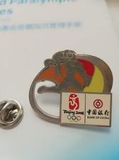 Emblema de broche de luta livre banco China patrocinador dos Jogos Olímpicos Pequim 2008 comprar usado  Enviando para Brazil