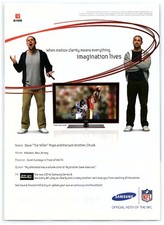 Camiseta 2008 Samsung Series 8 HDTV anúncio impresso, Twin Brothers Dave & Chuck Hoboken, usado comprar usado Camiseta 2008 Samsung Series 8 HDTV anúncio impresso, Twin Brothers Dave & Chuck Hoboken, usado comprar usado  Enviando para Brazil