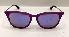 Óculos de sol Ray Ban RJ90635 7008/4V armação apenas roxo designer moda 48-16-130 comprar usado  Enviando para Brazil