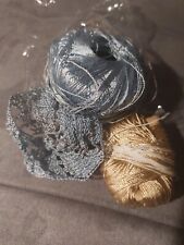 Häkelgarn glanzgarn filet gebraucht kaufen  Naumburg