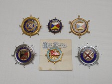 Vintage ship badges for sale  NEWPORT