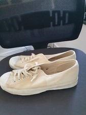 Vintage white canvas for sale  UK