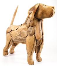Line dekohund teakholz gebraucht kaufen  Höchstadt a.d.Aisch