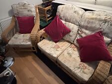 Cane conservatory furniture for sale  GRAVESEND