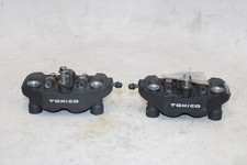 08-09 SUZUKI GSXR 750 OEM CONJUNTO DE PINÇAS DE FREIO DIANTEIRO ESQUERDO DIREITO PAR DE PINÇAS comprar usado  Enviando para Brazil