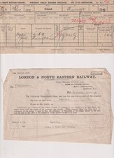 Lner waybill wigan for sale Lner waybill wigan for sale  CHESTERFIELD