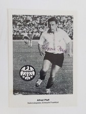 Alfred Pfaff - Nationalspieler Eintracht Frankfurt Fußball - original Autogramm , usado comprar usado  Enviando para Brazil