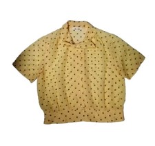 Blusa feminina moderna retrô vintage Japão bolinhas amarela comprar usado  Enviando para Brazil