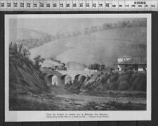 G331 / COUPURE 1942 /  GARE DU RODEIO ET VIADE+UC SUR LE RIBEIRAO DOS MACACOS comprar usado  Enviando para Brazil