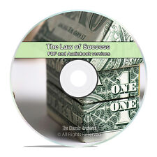 The Law of Success in Sixteen Lessons By Napoleon Hill and Audiobook CD H48, usado comprar usado  Enviando para Brazil