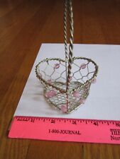 Valentine heart basket for sale  Auburn
