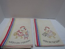 Vtg embroidered day for sale  Massillon
