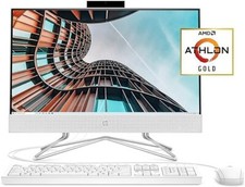 PC HP ‎22" Todo en Uno AMD Athlon Dorado 3150U 4GB 256GB SSD - Ratón y Teclado segunda mano  Embacar hacia Mexico
