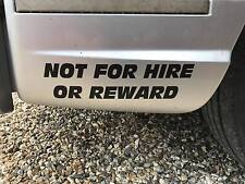 Hire reward sticker for sale  TADLEY