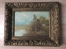 Beau tableau xixéme d'occasion  Ham