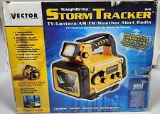 Rádio Vector Toughbrite Storm Tracker TV/Lanterna/AM-FM/Weather Alert comprar usado  Enviando para Brazil