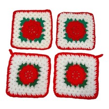 Vintage crocheted pot for sale  Merrimac