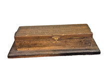 Vintage wood cribbage for sale  Brockton