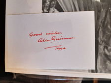 Alec guinnes signed for sale  NORWICH
