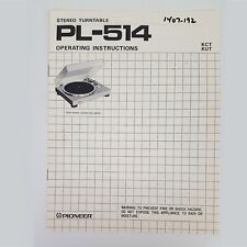 Original pioneer 514 for sale  Richmond