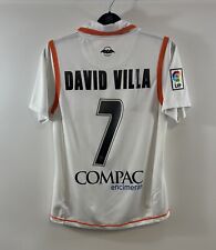 Camiseta de fútbol local Valencia David Villa 7 2007/08 adulto pequeña Nike B89 segunda mano  Embacar hacia Argentina