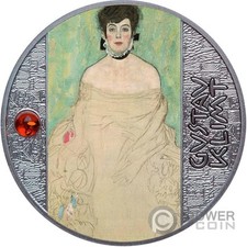 AMALIE ZUCKERKANDL Gustav Klimt Silber Münze 500 Francs Cameroon 2024 comprar usado  Enviando para Brazil