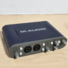 Interface de áudio M-Audio Fast Track Pro USB com adaptador MIDI sem CA, usado comprar usado  Enviando para Brazil