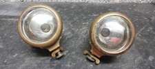 Pair vintage brass for sale  VERWOOD