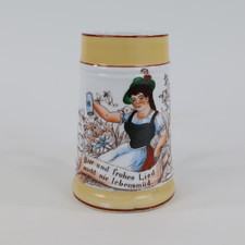 Alter porzellan bierkrug gebraucht kaufen  Unterhaching