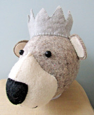Felt baby bear for sale  UK