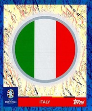 TOPPS EURO 2024 ITA Nº1 - ITALY LOGO BLUE PARALLEL comprar usado  Enviando para Brazil