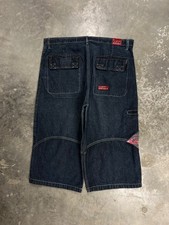 00s Vintage Quiksilver Jorts Baggy Długie dżinsy Szorty Męskie Rozmiar L 36 Skate Surf na sprzedaż  PL
